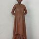 Vintage Terracotta Pregnant Woman Sculpture – Mid-Century Style Maternity Art Figurine