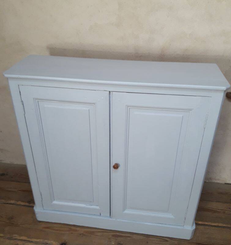 Small 2-door buffet, 19th century, painted fir
