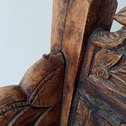 Antique Pidha Armchair from Rajasthan, 19th Century in Rosewood