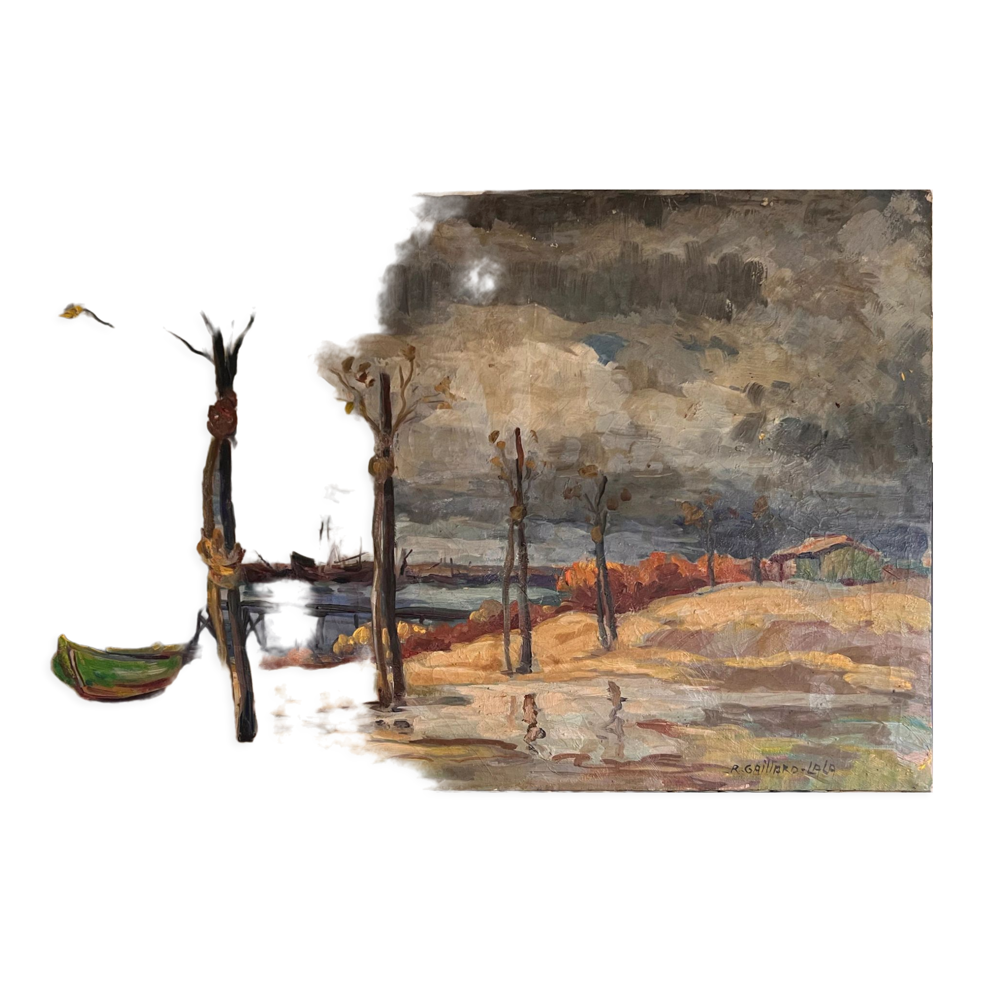 Oil on canvas - gaillard lala