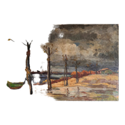 Oil on canvas - gaillard lala