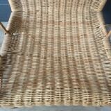 Rattan armchair