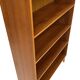 Large vintage teak bookcase, Danish design, 1960s