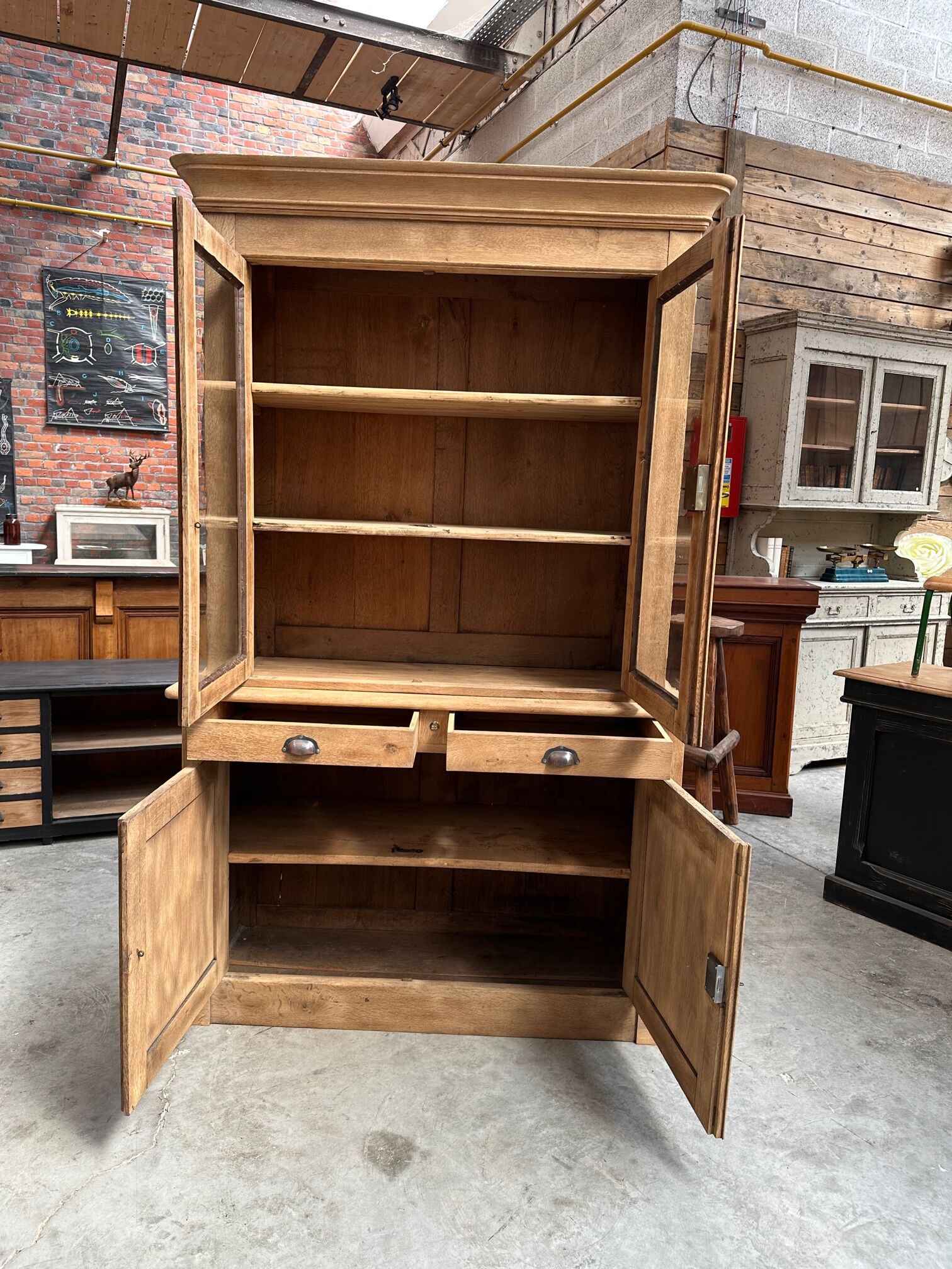 Oak vessel early twentieth century