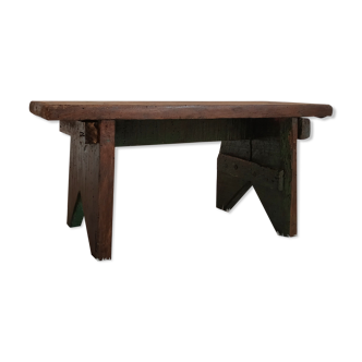 Old farm bench