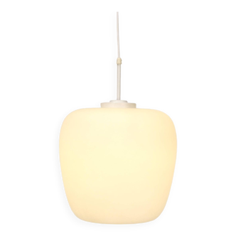 Large suspension en opaline scandinave - 1960s