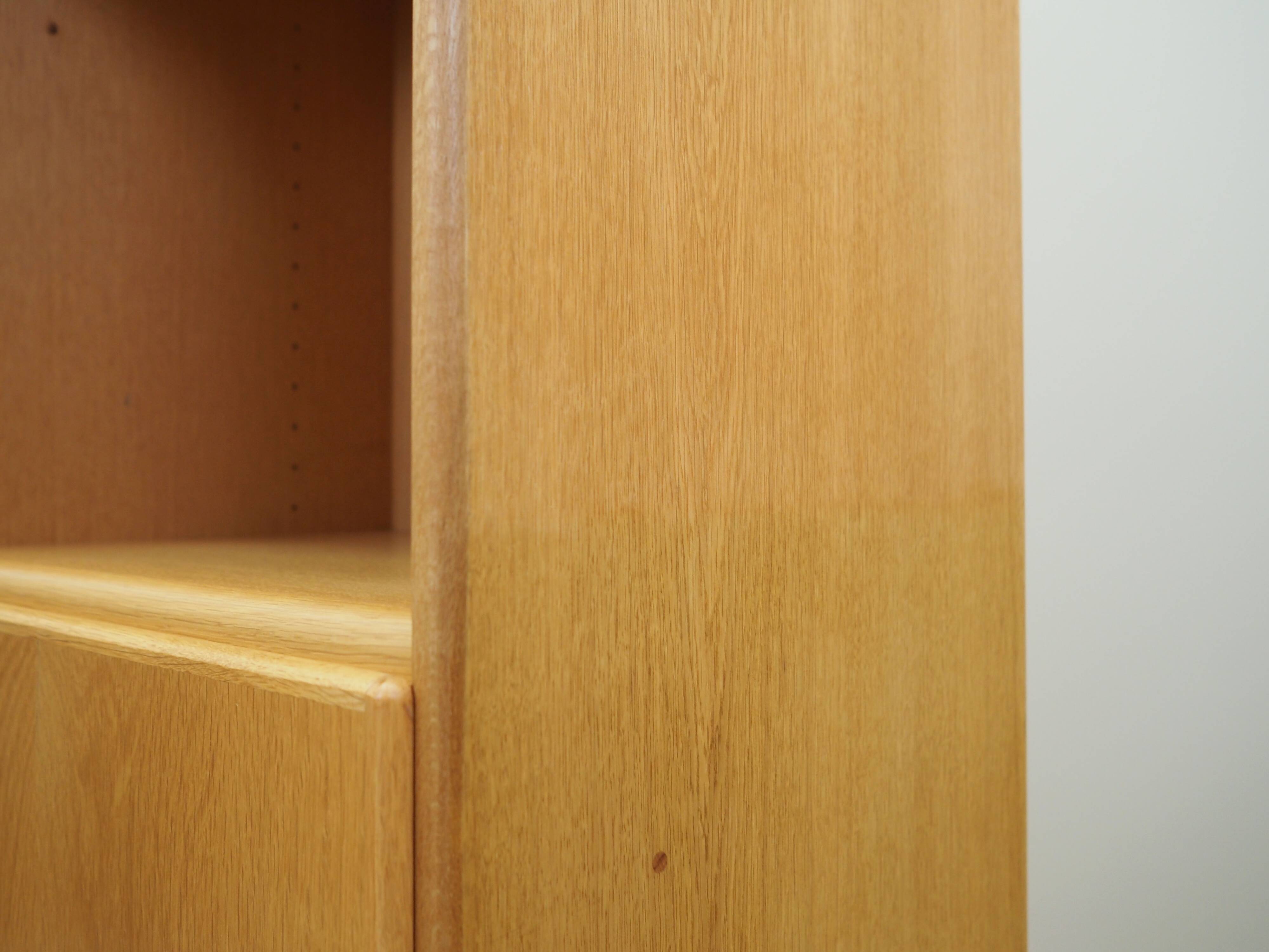 Ash bookcase, Danish design, 1960s, production: Denmark