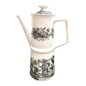 Cafetière / chocolatière Villeroy et Boch Artemis motifs chasse