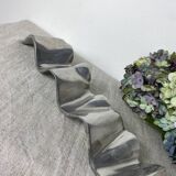 Brushed aluminum candle holder