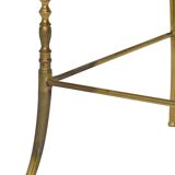 Chaise Chiavari vintage en laiton doré