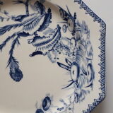 Duo of plates of clairfontaine model INDIANA