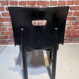 Suite of seven model 4870 chairs designed by Anna Castelli Ferrieri for Kartell