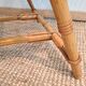Vintage rattan & bamboo armchair from the 60s