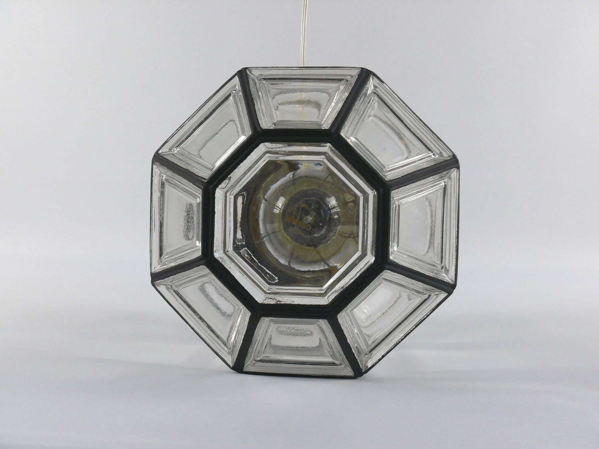 Hans-Agne Jakobsson ceiling lamp/wall light for Glashütte Limburg, 1970s, pendant, ceiling light
