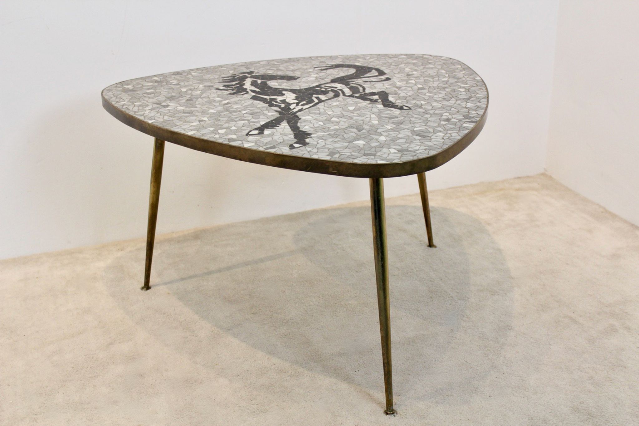 Table basse par Berthold Müller, années 1960