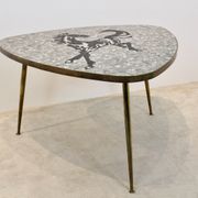 Table basse par Berthold Müller, années 1960