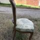 Suite de 4 chaises Louis XV noyer