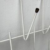 Minimalist German rope coat rack from the mid-century, 1960s.