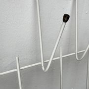Minimalist German rope coat rack from the mid-century, 1960s.