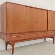 High enfilade by Johannes Andersen by Bordum & Nielsen, Samcom teak
