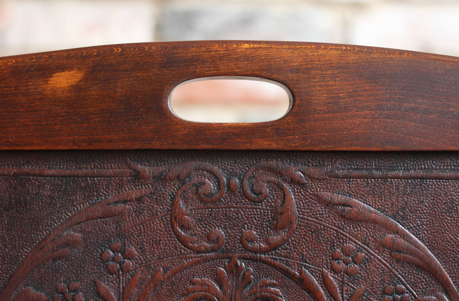 Antique Bentwood Bench