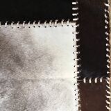 Lot of 2 carpets cow skins 120x60cm