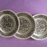 Assiettes fleuries Prairie