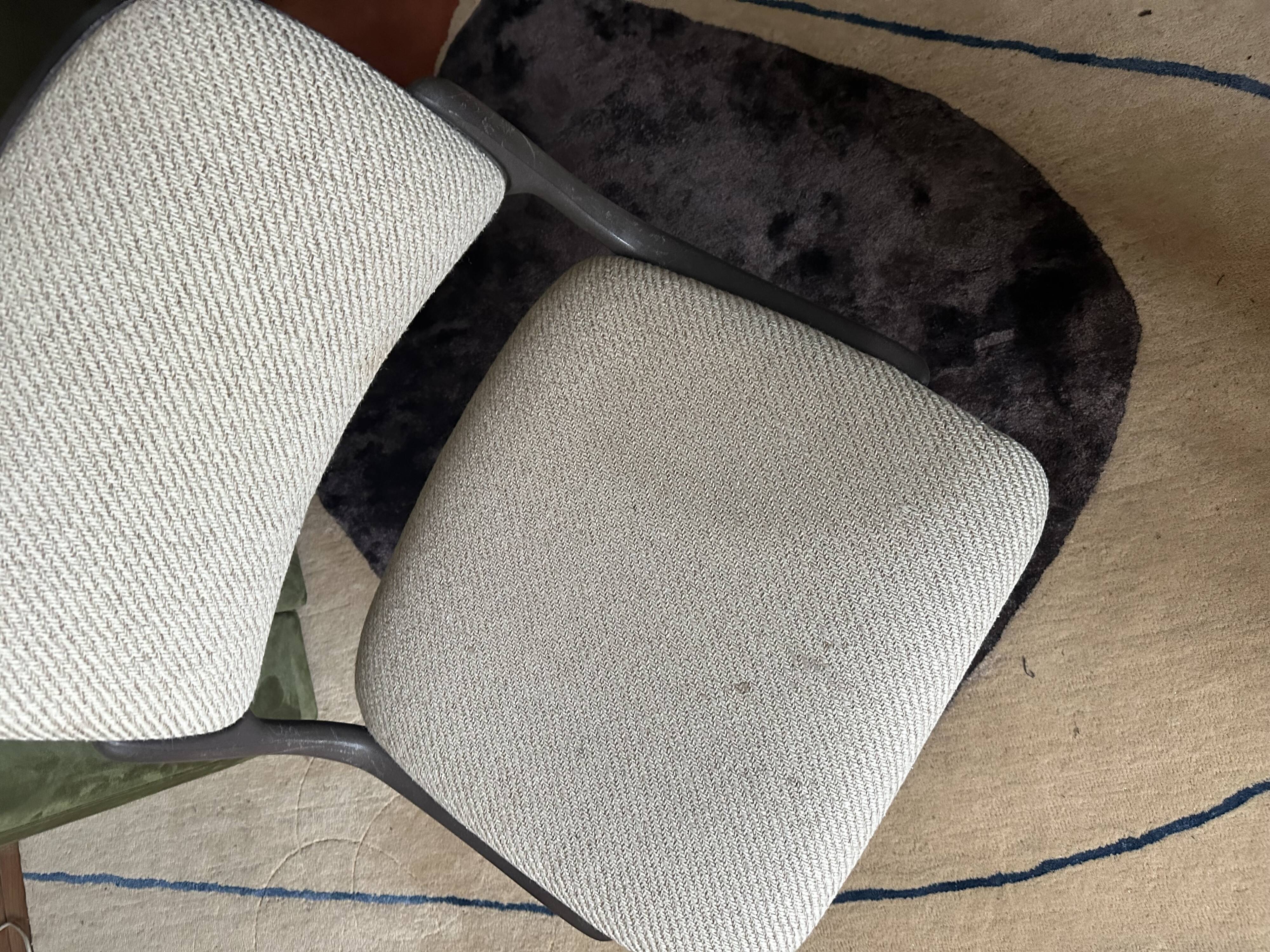 Pair of vintage cantilever chairs Eurosit - Space Age style