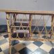 Rattan desk, 1950