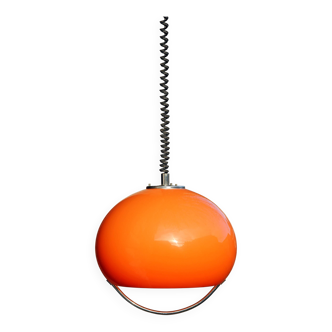 Guzzini Jolly suspension model in orange, 1968.
