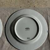 Set of 12 cheese plates France Chavroux 1990s D 21.5