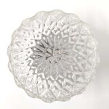 Cast glass ceiling lamp