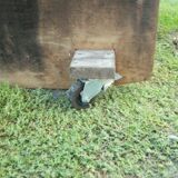 Staircase access scenic / shelf on roullettes