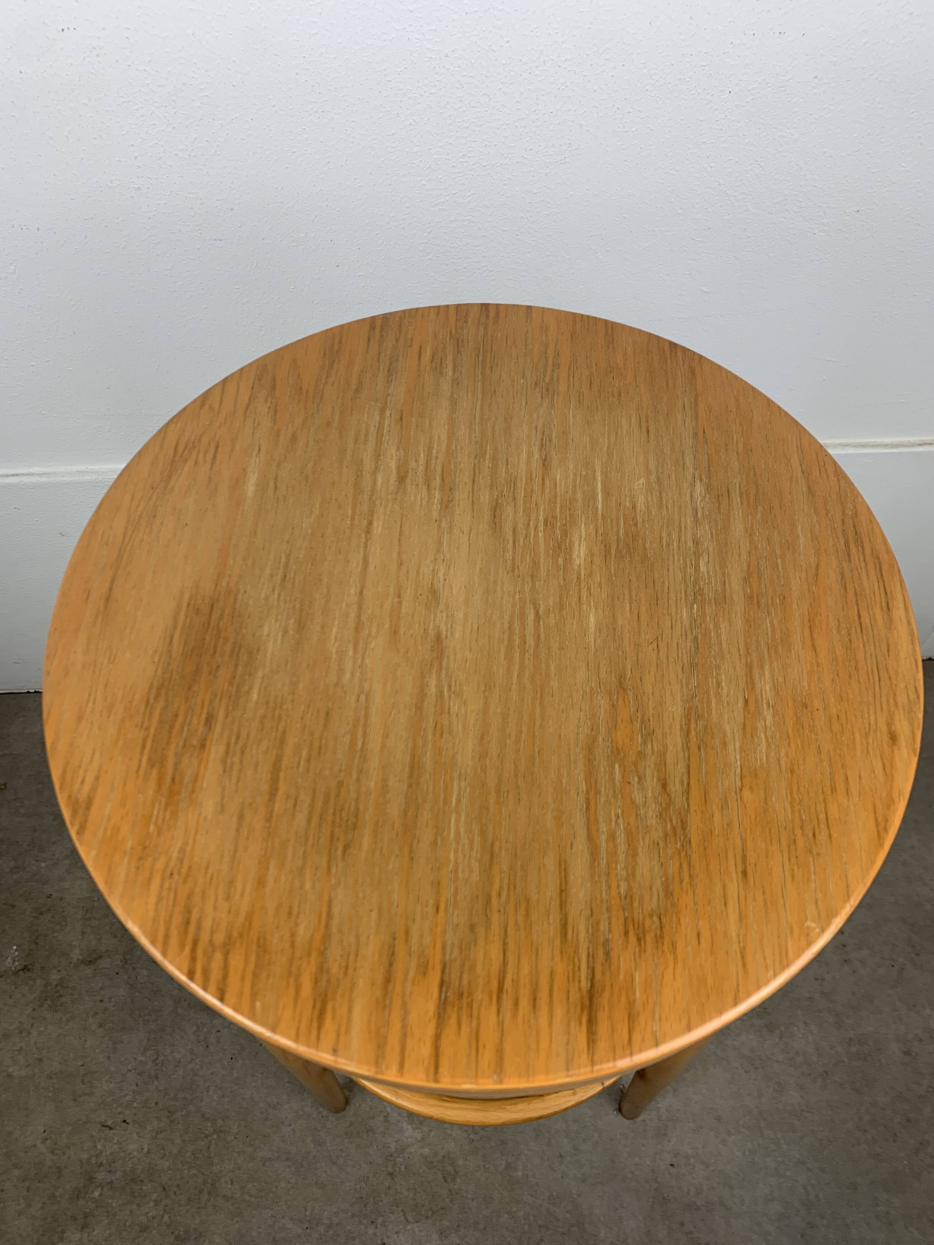 3 tabourets de bar Baumann, années 60, vintage