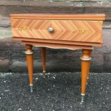 Table de chevet design 1970