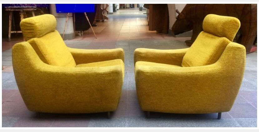 Pair of mid century clubs