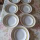 Set of 7 deep plates Moulins des Loups