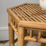 Table d’appoint en bambou