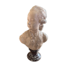 Children's bust in terracotta