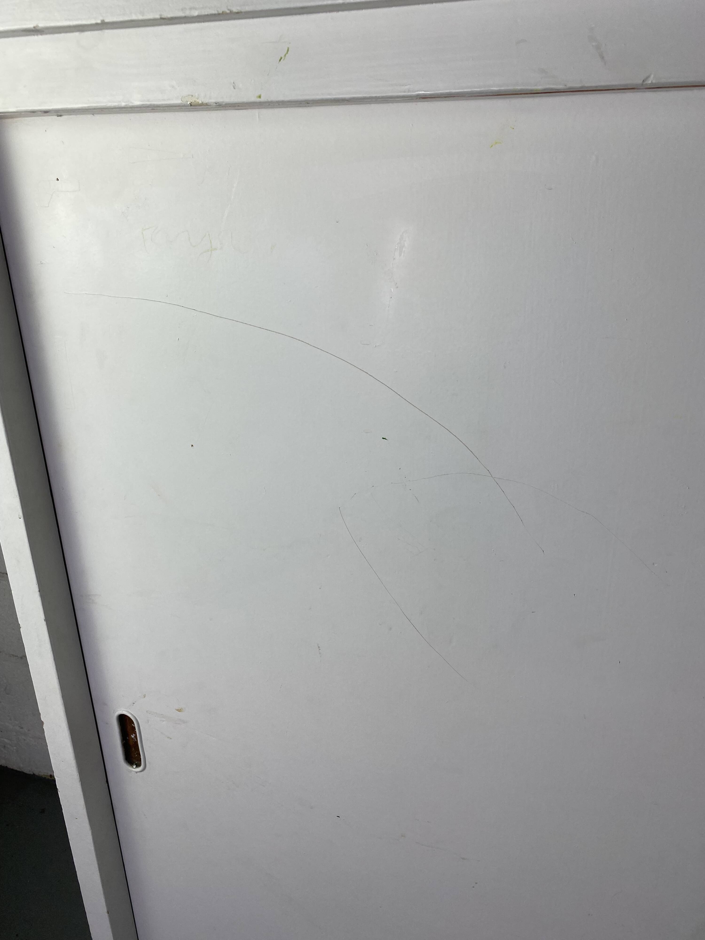 White school cabinet