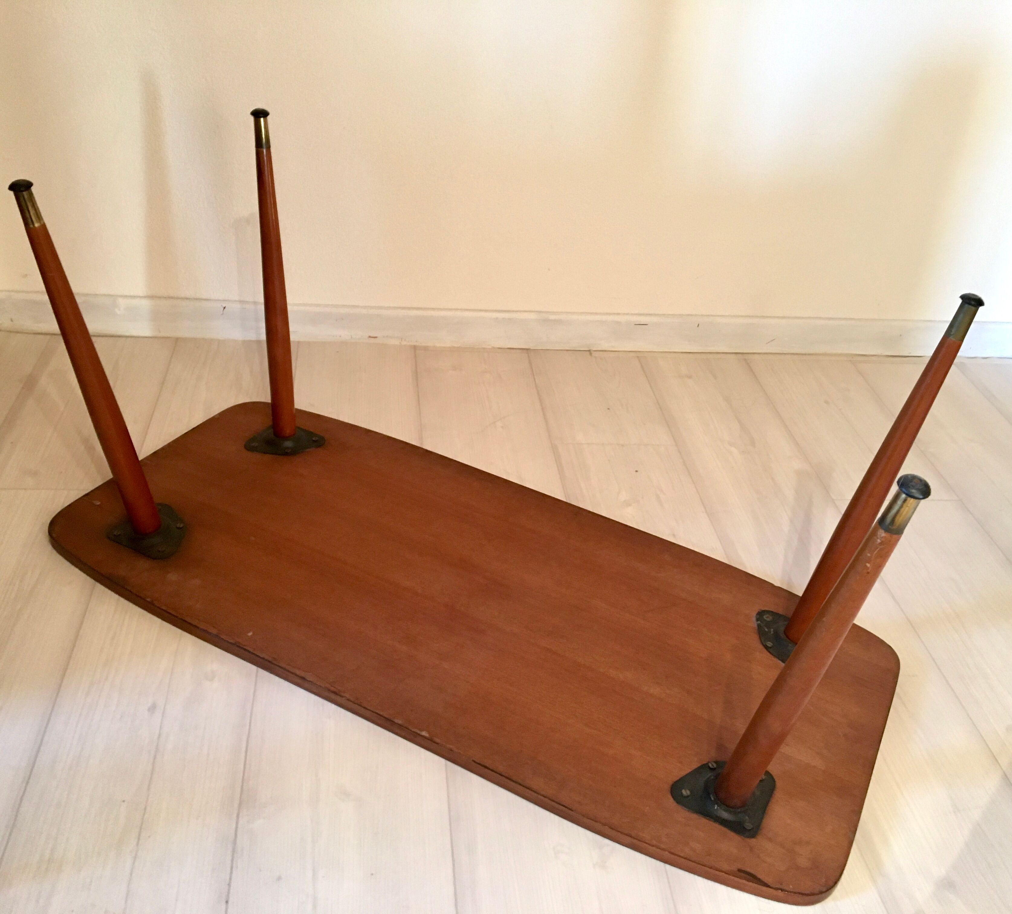 Scandinavian vintage teak coffee table