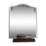 Art Deco beveled lay mirror