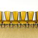 Ensemble de 6 chaises Art déco, France, 1940