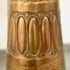 Art Deco lamp on vase - brass
