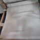White leather safari chair