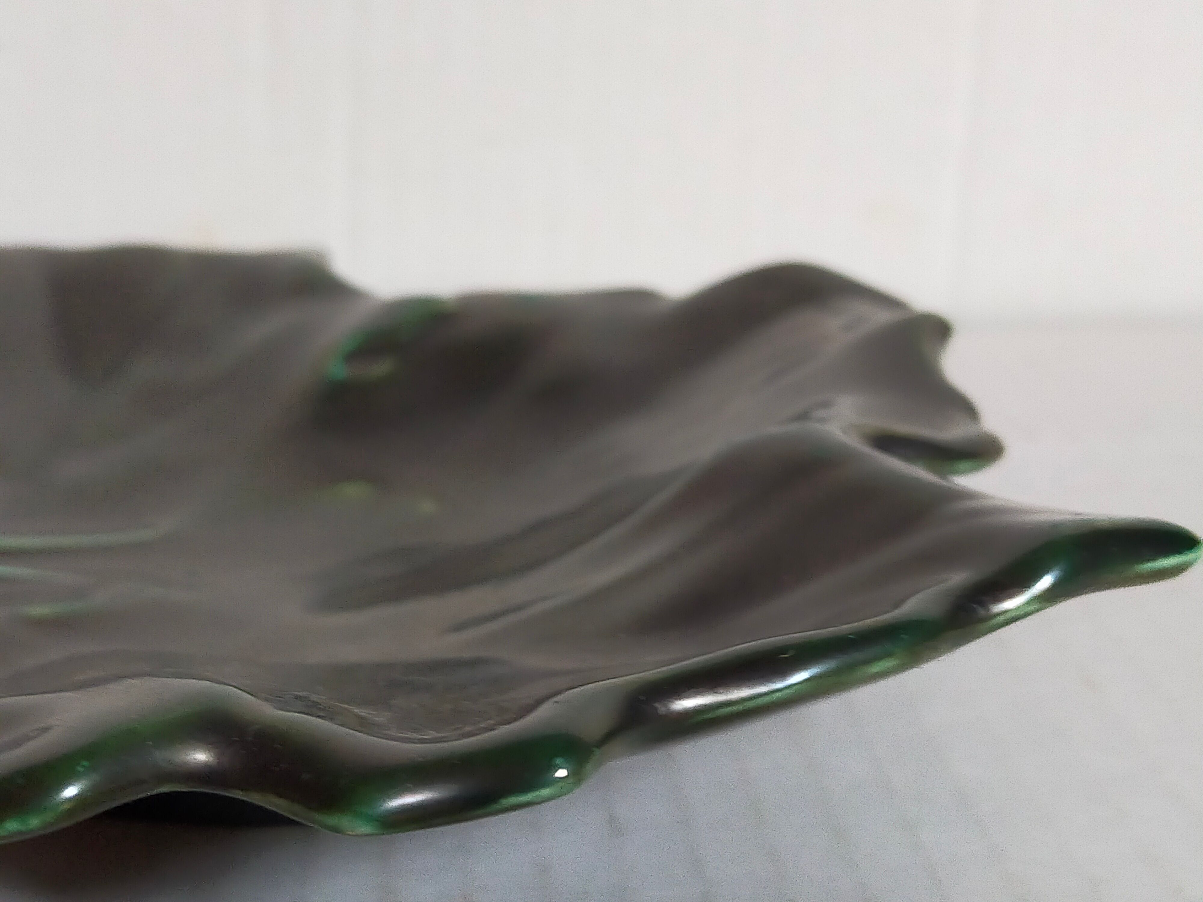 Pocket trays ceramic sheet old slip early twentieth century