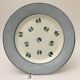 Set of 6 plates flat "digoin sarreguemines" model albe