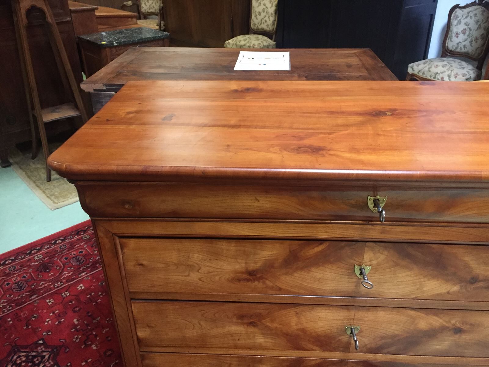 Commode Louis Philippe en merisier XIXème