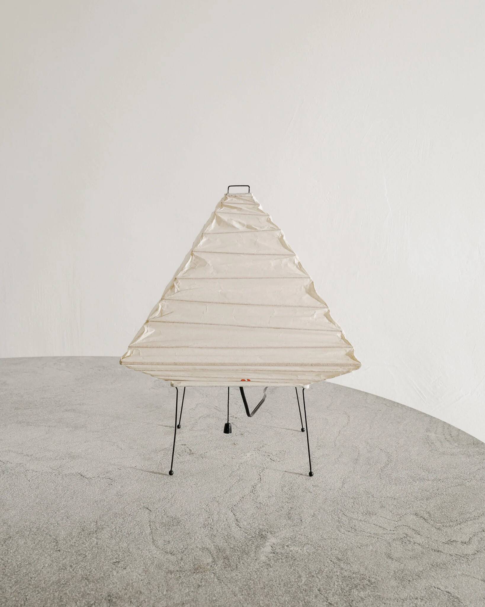 Vintage Mid Century "5X" Desk Table Lamp by Isamu Noguchi, 1960s