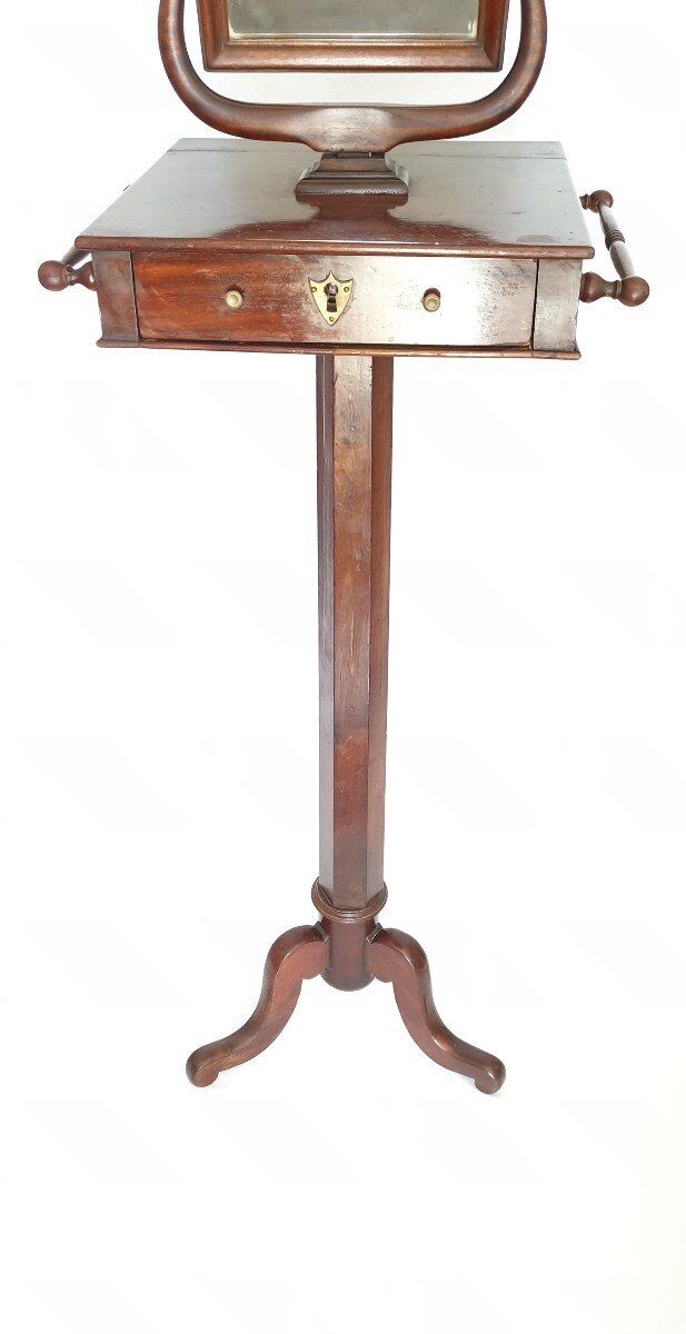 19th century mahogany barber's chair